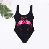 Women's Swimsuit Cartoon Print Beachwear