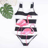 Women's Swimsuit Cartoon Print Beachwear