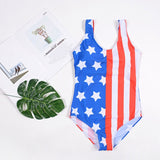 Women's Swimsuit Cartoon Print Beachwear