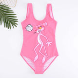 Women's Swimsuit Cartoon Print Beachwear