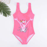 Women's Swimsuit Cartoon Print Beachwear