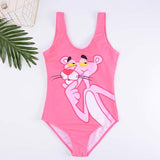 Women's Swimsuit Cartoon Print Beachwear