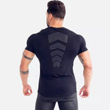 Men's Running Sport Compression Skinny T-shirt