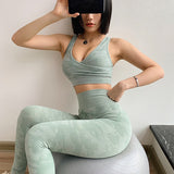 Women Fitness Gym Cloth Set