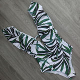 Women Ruffle Monokini Swimsuit