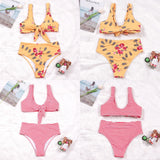 Women Push-Up Swimsuit Bikini Set