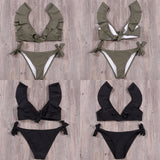 Women Push-Up Swimsuit Bikini Set