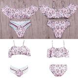 Women Push-Up Swimsuit Bikini Set