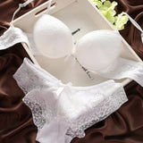 V-neck Underwear bra set