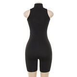 Women Fitness Sleeveless Sporting Playsuits