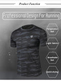 Men's Sport Gym Camouflage T-Shirt