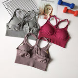 Women's Seamless Running Sports Bra