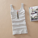 Women's Casual Cotton Sleeveless Tops