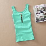 Women's Casual Cotton Sleeveless Tops