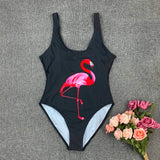 Women's Swimsuit Cartoon Print Beachwear