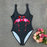 Women's Swimsuit Cartoon Print Beachwear