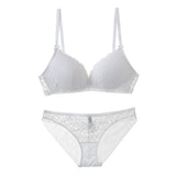 Women's Cotton Breathable Bra Set