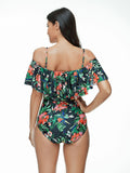 Woman's Floral Bathing Suit Swimwear