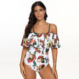 Woman's Floral Bathing Suit Swimwear