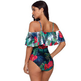 Woman's Floral Bathing Suit Swimwear