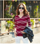 Women Long Sleeve Casual T-shirt