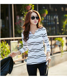 Women Long Sleeve Casual T-shirt