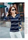 Women Long Sleeve Casual T-shirt