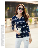 Women Long Sleeve Casual T-shirt