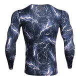 Men Long Sleeve Fitness Cloth Set