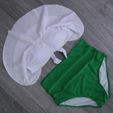 Women High Waist Swim Bathing Suit