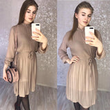 Female Vintage Elegant Casual Dress