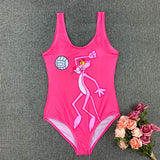 Women's Swimsuit Cartoon Print Beachwear