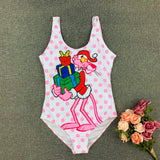 Women's Swimsuit Cartoon Print Beachwear