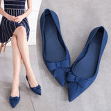 Jelly Flats Women Soft Pointy Sandals