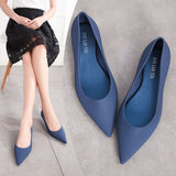 Jelly Flats Women Soft Pointy Sandals