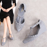 Jelly Flats Women Soft Pointy Sandals