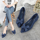 Jelly Flats Women Soft Pointy Sandals