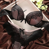 V-neck Underwear bra set