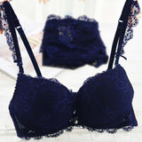 Women's Lace Sexy Push-up Bra underwear Set