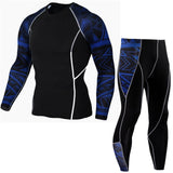 Men's Fitness Tights Clothing Sets