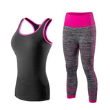 Ladies Sports Yoga Gym Activewear Set