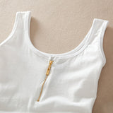 Women's Casual Cotton Sleeveless Tops