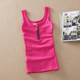 Women's Casual Cotton Sleeveless Tops