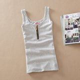 Women's Casual Cotton Sleeveless Tops