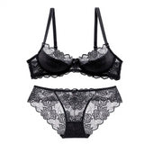 Women's Hollow Sexy Bra Underwear Set