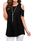 Hollow Out Casual Women T-shirts