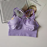 Women's Seamless Running Sports Bra