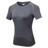 Women's Elastic Yoga Sports T Shirt