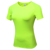 Women's Elastic Yoga Sports T Shirt