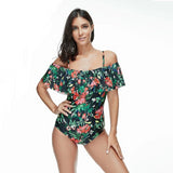 Woman's Floral Bathing Suit Swimwear